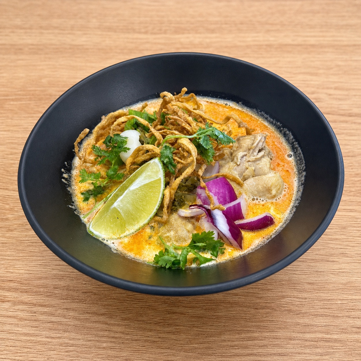 Khao Soi curry noodle soup at Long Beach Thai Restaurant