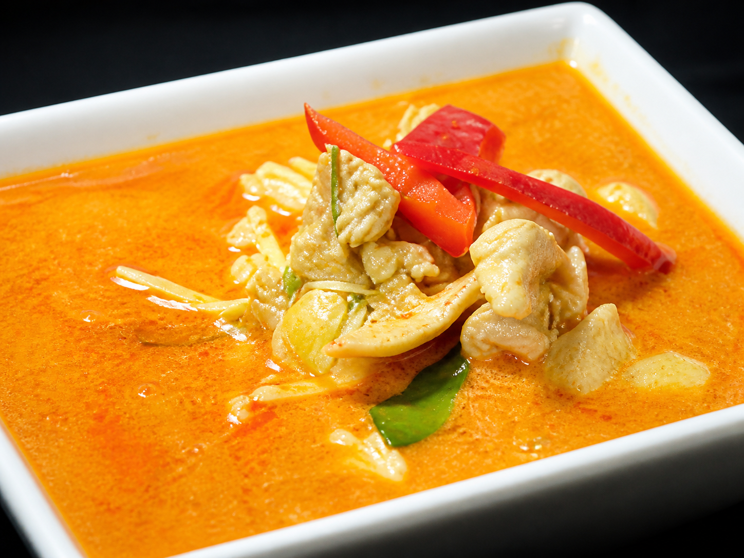 Panang Curry at Long Beach Thai Restaurant