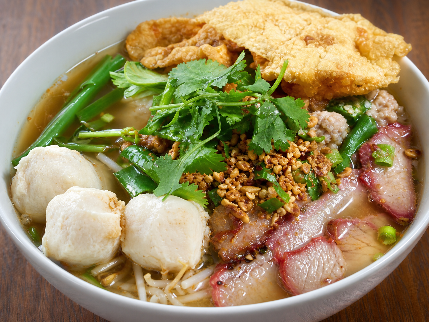 Sukhothai Noodle Soup at Long Beach Thai Restaurant